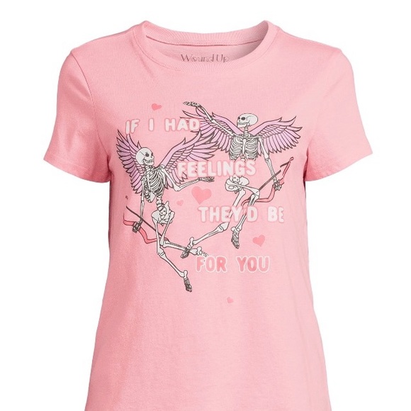 Wound Up “If I Had Feelings” graphic short sleeve tee; size; Juniors XL(15-17) - Picture 2 of 2